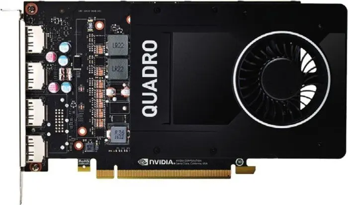 HP Nvidia Quadro P2000 5GB GDDR5 4xDP PCIe3.0, refurbished