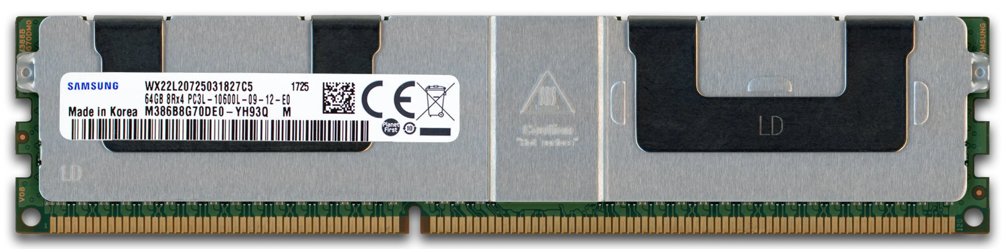 Samsung 64GB RAM-Modul DDR3 1333 MHz PC3-10600L LRDIMM ECC, refurbished