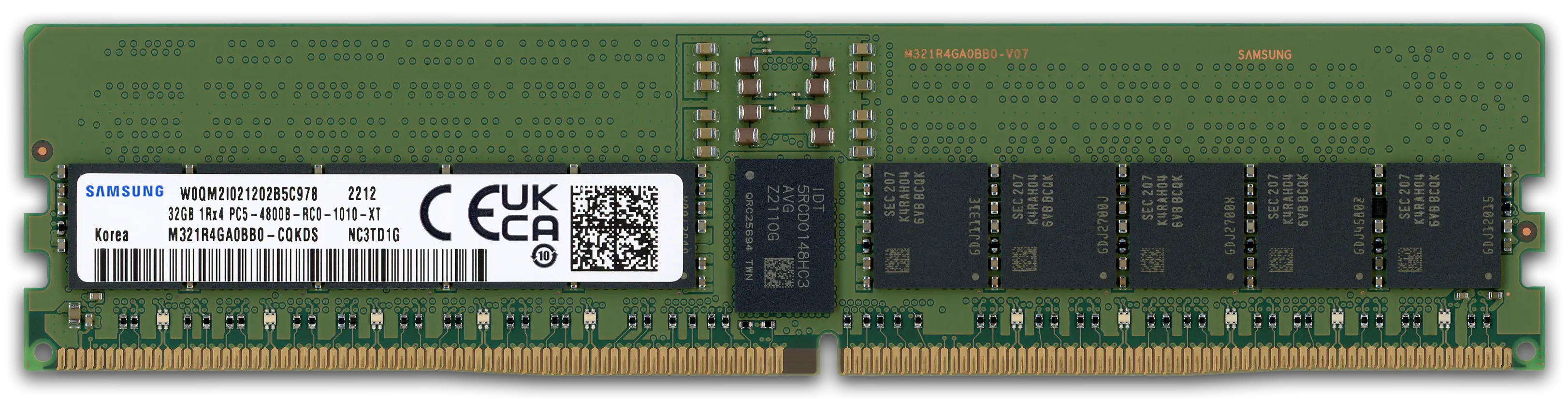 Samsung 32GB RAM-Modul DDR5 4800 MT/s PC5-4800B-R RDIMM ECC